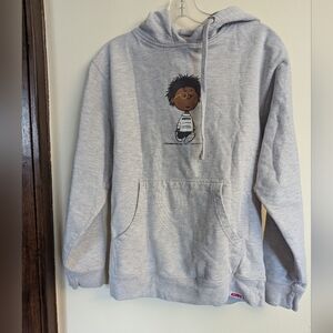 Hopps Light Gray Keith Kid Hoodie